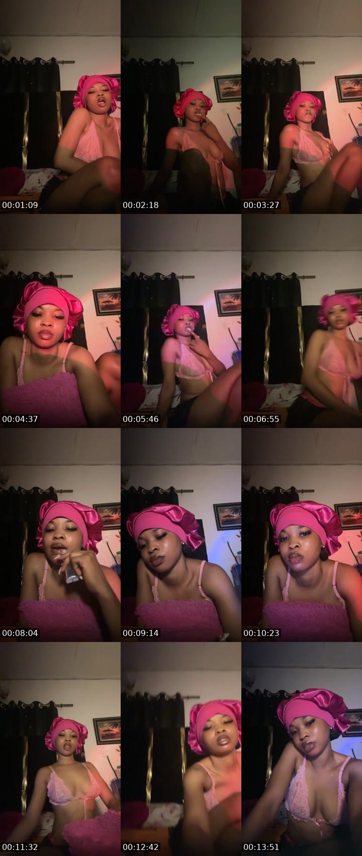 Contact-sheet preview of Zee Baby🫦's BuzzCast recording