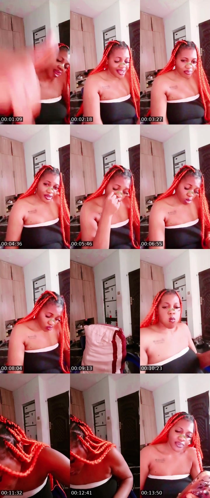 Contact-sheet preview of 👅BT🍑EZEWÆYI💦🔞's BuzzCast recording