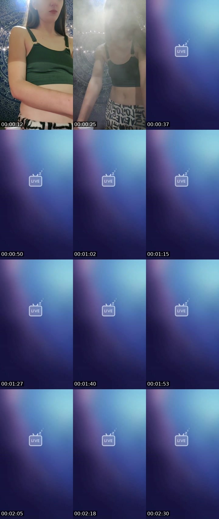 Contact-sheet preview of Swisher_life's BuzzCast recording