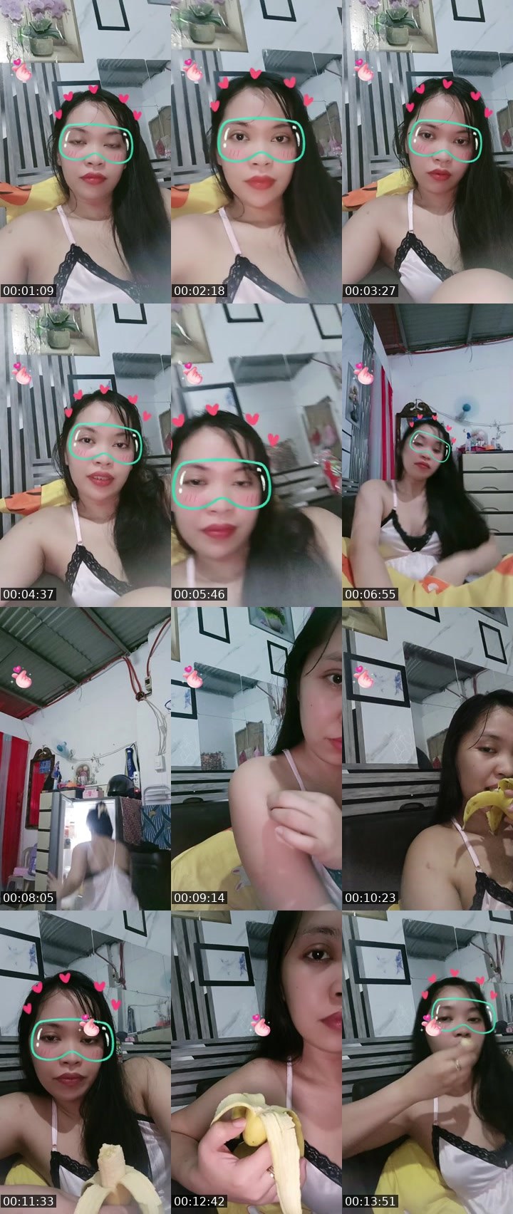 Contact-sheet preview of ⁷k🐻Ms.Red❌'s BuzzCast recording