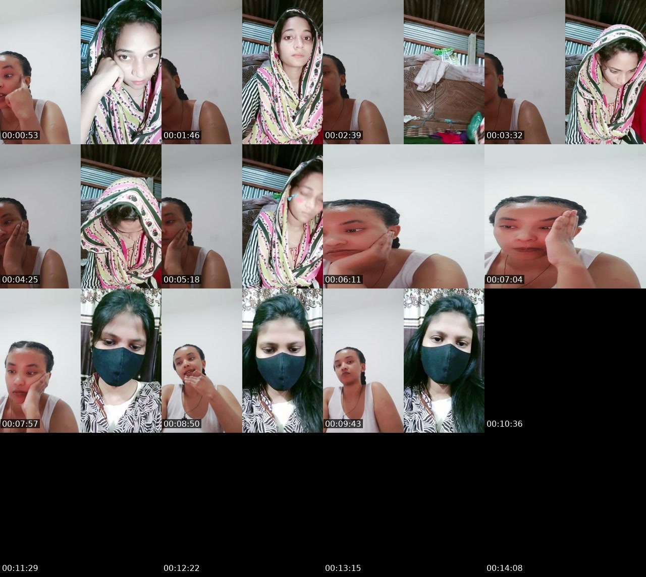 Contact-sheet preview of Boo thing's BuzzCast recording
