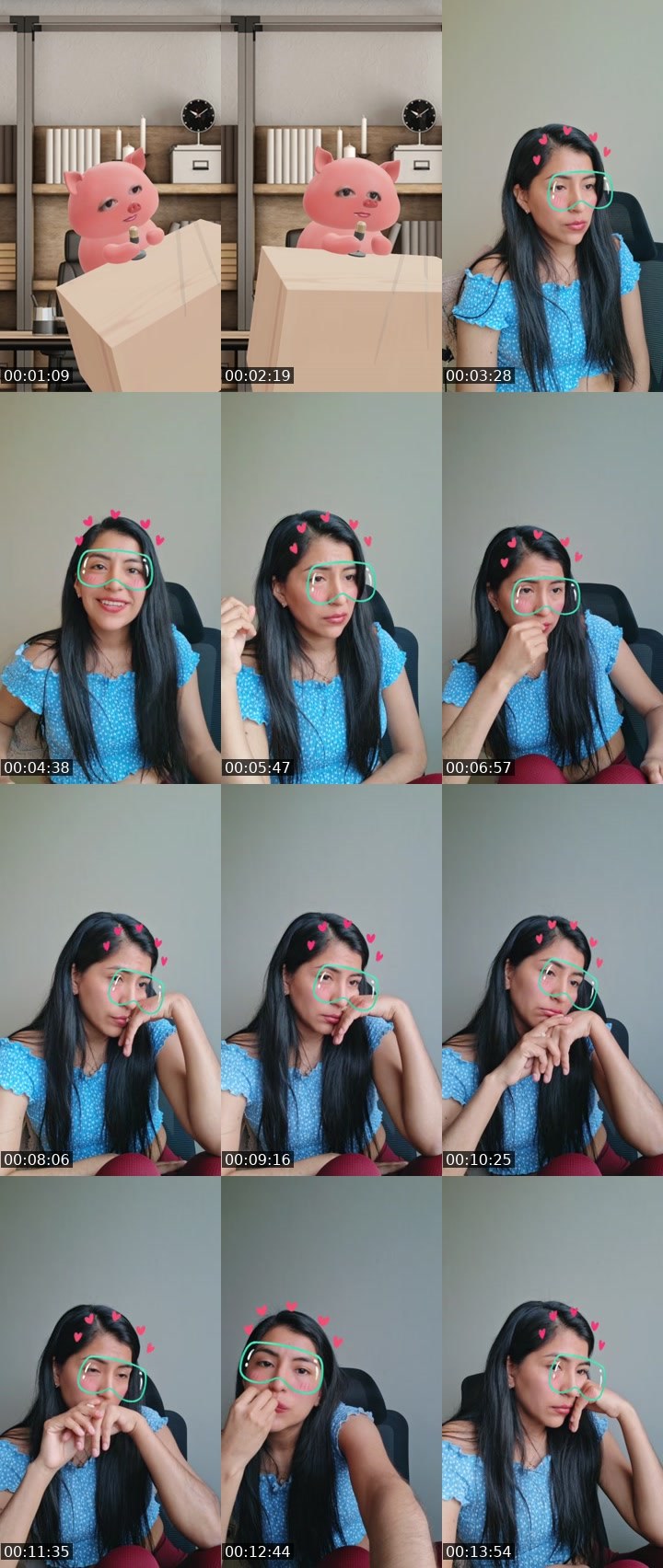 Contact-sheet preview of ♎PεΩuε🦋's BuzzCast recording
