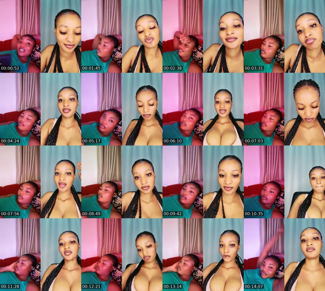 Contact-sheet preview of 44k🔗🖤REALQUEEN🥇's BuzzCast recording