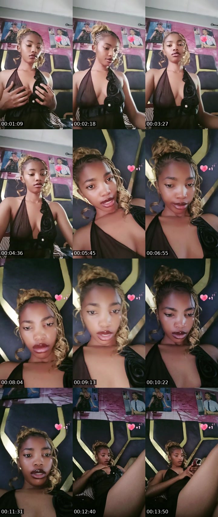 Contact-sheet preview of 21k🎯ԋσƚ ɠιɾʅ♥*)'s BuzzCast recording
