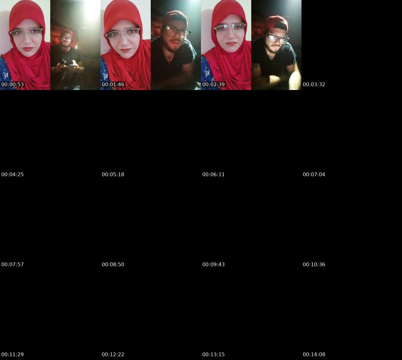 Contact-sheet preview of 💫 Sofiya 💫's BuzzCast recording