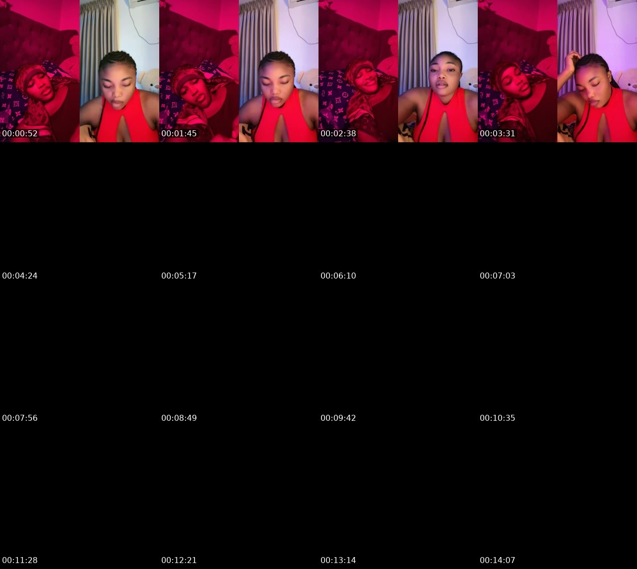 Contact-sheet preview of ™️30kRåcħel asf🔥's BuzzCast recording
