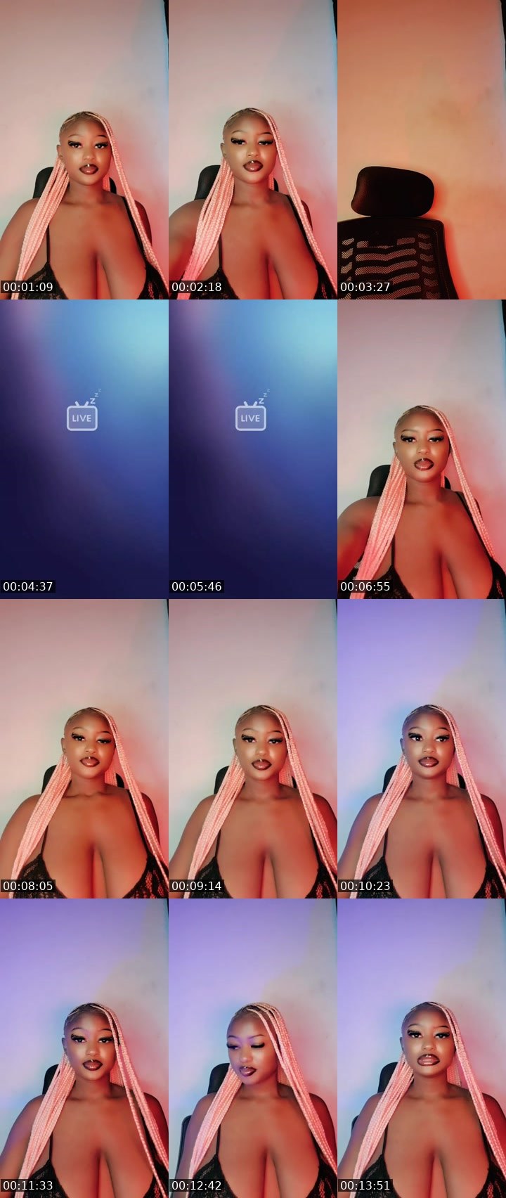 Contact-sheet preview of zᥱᥱy🦋💕's BuzzCast recording