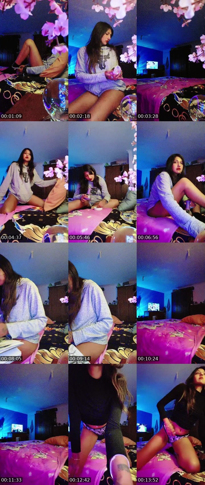 Contact-sheet preview of saraya💕's BuzzCast recording