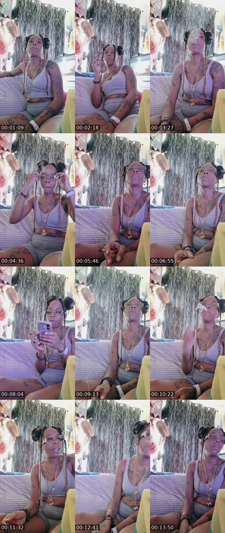 Contact-sheet preview of ᶢᶬᵈEmprezDaDesigne's BuzzCast recording