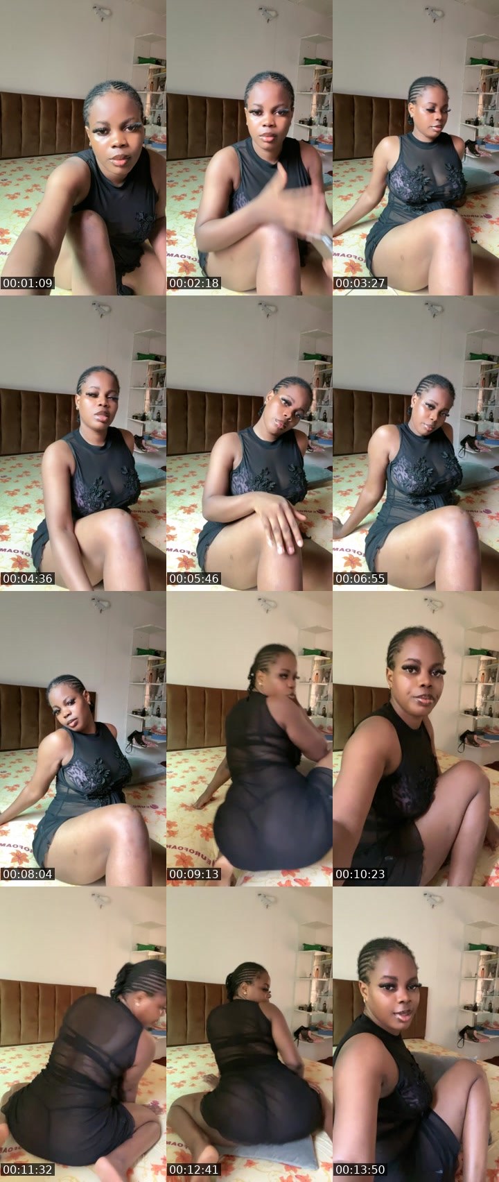 Contact-sheet preview of 69k🎯👸Clasycham❤️'s BuzzCast recording