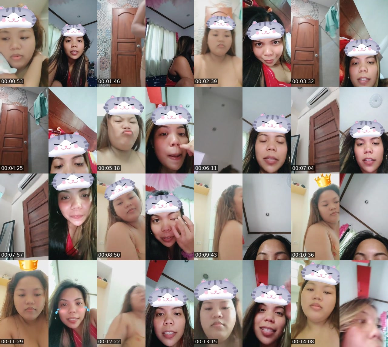 Contact-sheet preview of 🍑🅻🆈🅽🅽🍑's BuzzCast recording