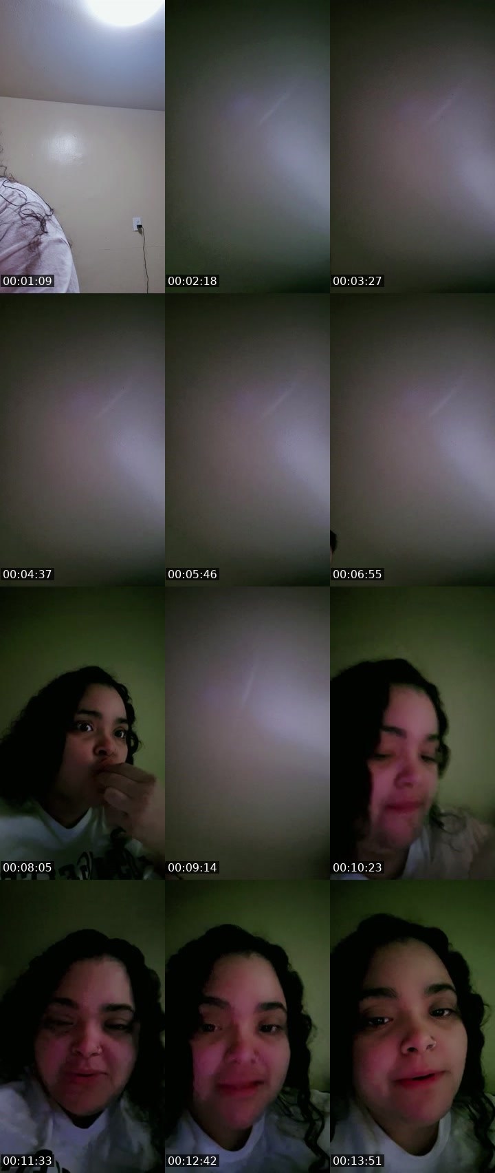 Contact-sheet preview of JULIEBABIE ♡'s BuzzCast recording
