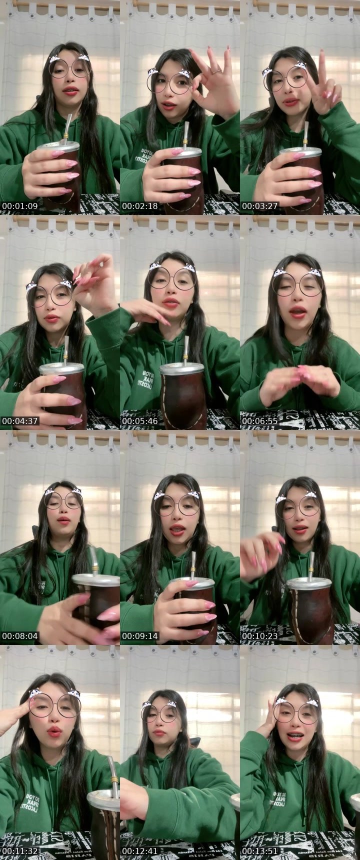 Contact-sheet preview of +80k•🎏ℭ𝔥𝔦𝔫𝔞's BuzzCast recording