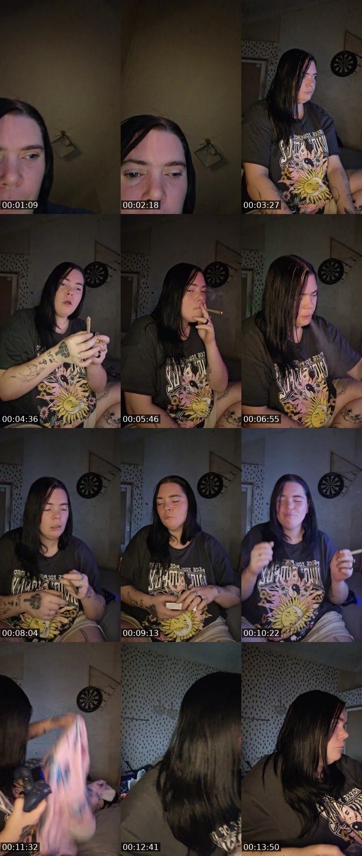 Contact-sheet preview of ʍɨֆֆ ɢօȶɦɨƈ ƈɦɨƈӄ's BuzzCast recording