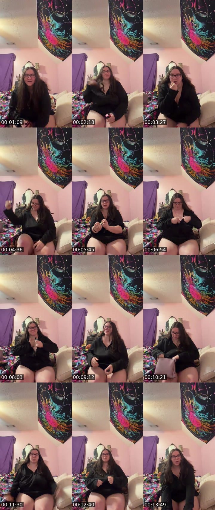 Contact-sheet preview of katherine33's BuzzCast recording