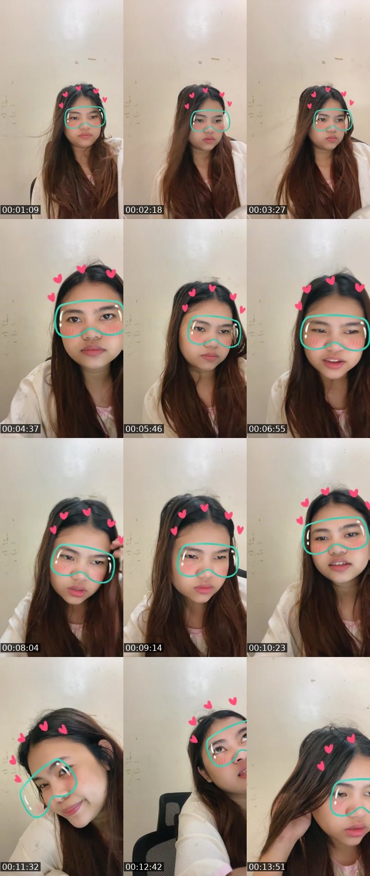 Contact-sheet preview of 🍁KATIEEE🍁's BuzzCast recording