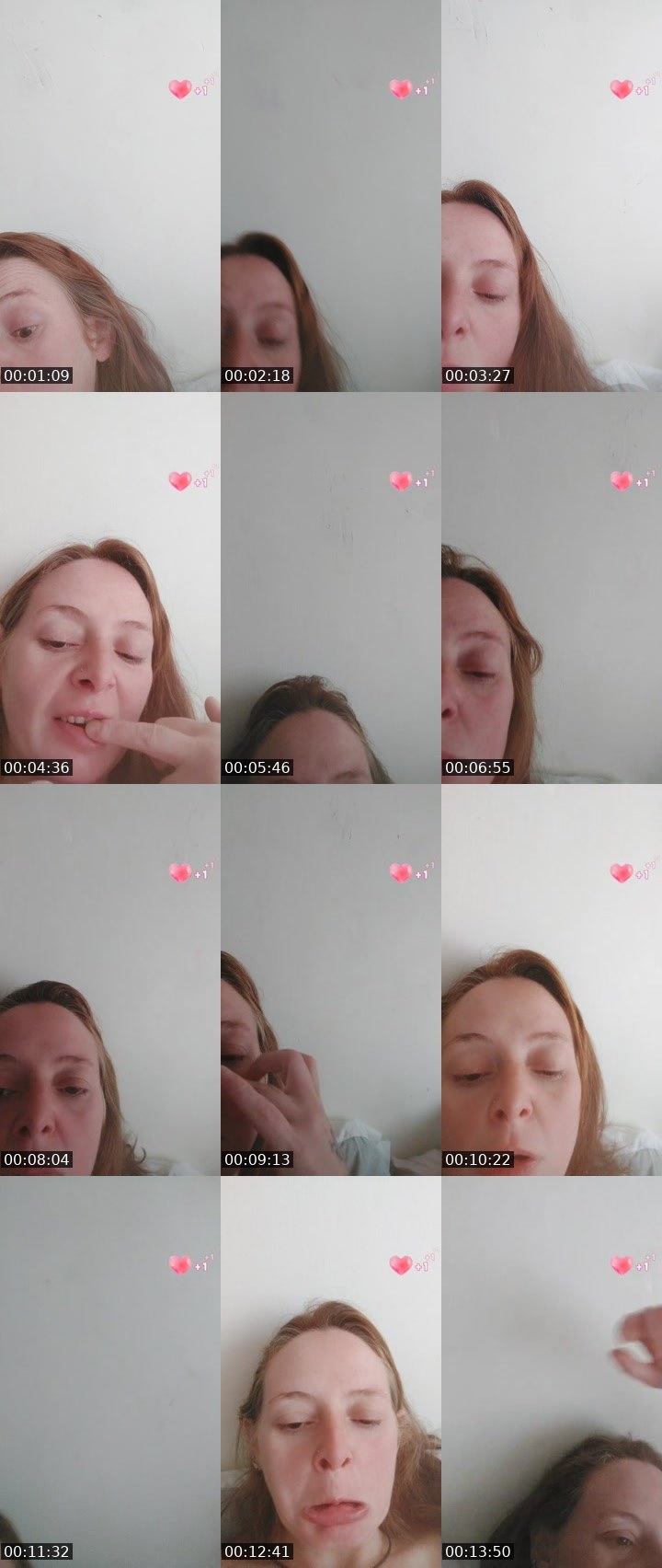 Contact-sheet preview of REGGIE ❤️ 💖 💜's BuzzCast recording