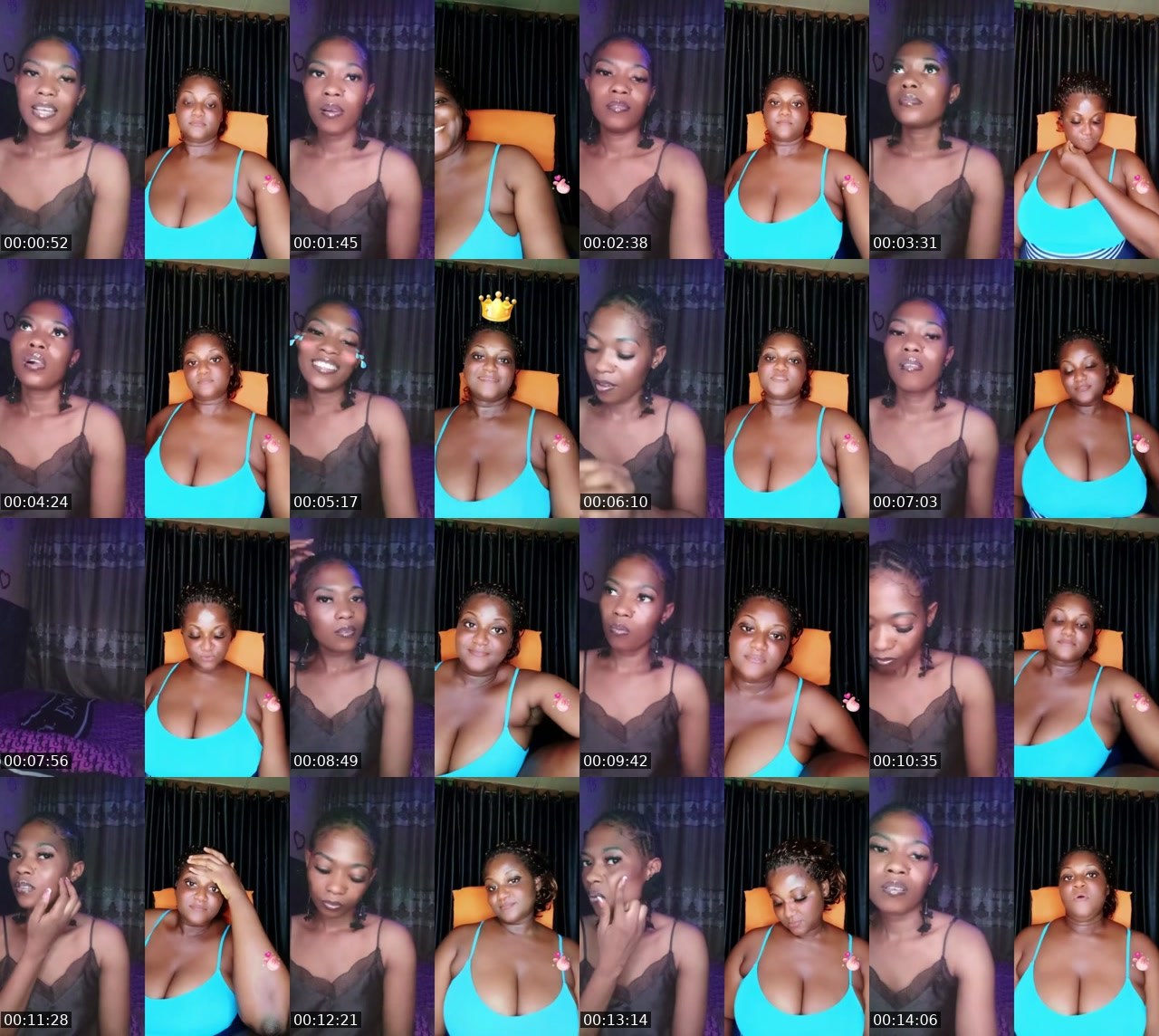 Contact-sheet preview of 31k🙏 DIANA👸🥇's BuzzCast recording