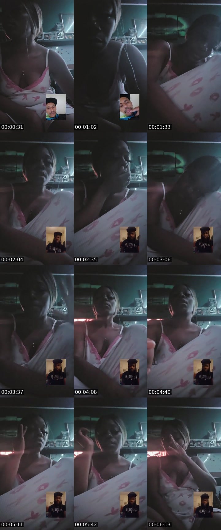 Contact-sheet preview of slimthick.funsize's BuzzCast recording
