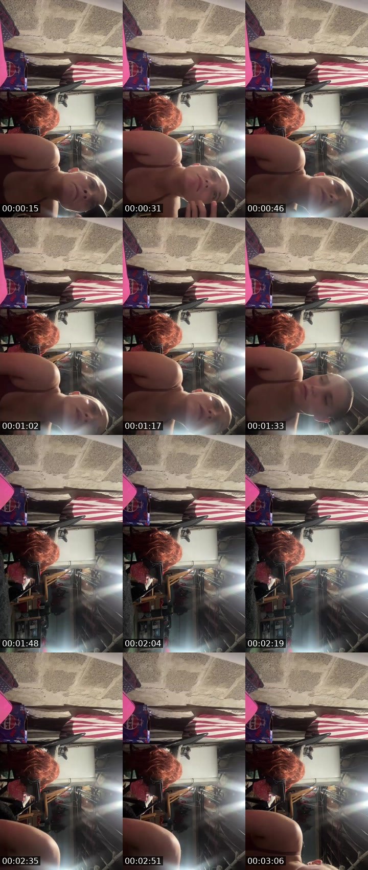 Contact-sheet preview of 💗Sammyyyy💗's BuzzCast recording