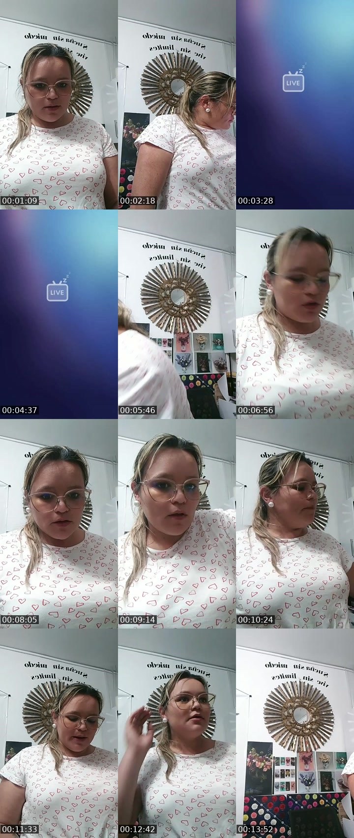 Contact-sheet preview of ↟Ꮆℓ↡•🦋 19kRUBBY's BuzzCast recording