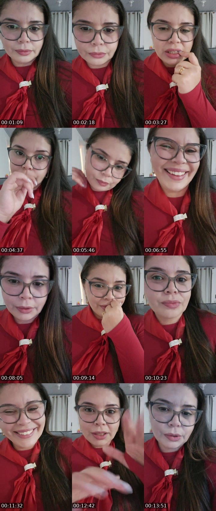 Contact-sheet preview of 🍀gaúcha ❤️'s BuzzCast recording