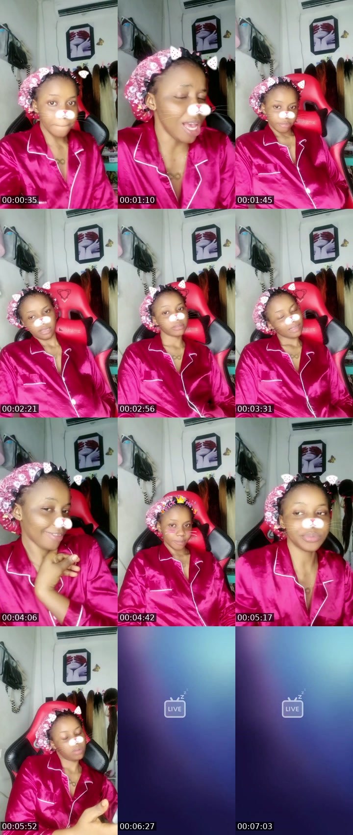 Contact-sheet preview of odogwu agency's BuzzCast recording