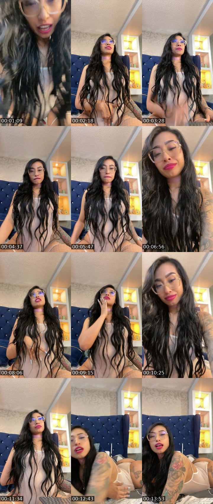 Contact-sheet preview of 𝓟𝓲𝓷𝓴🌷Madellen's BuzzCast recording