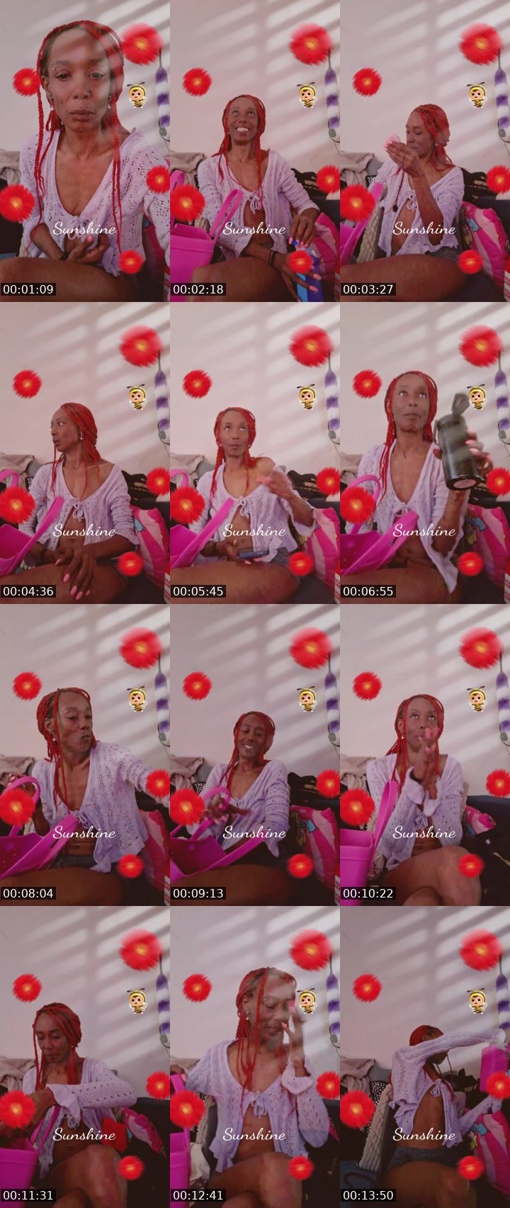 Contact-sheet preview of ☆☆Empr3$$Harl3Y☆☆'s BuzzCast recording