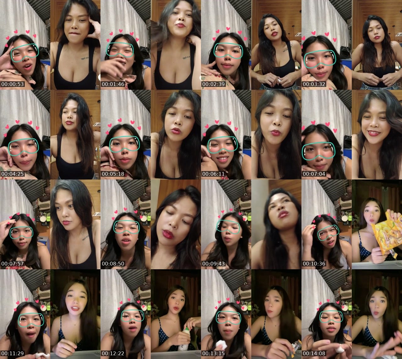 Contact-sheet preview of 𝙽 𝚒 𝚌 𝚜 𝚢🌷's BuzzCast recording