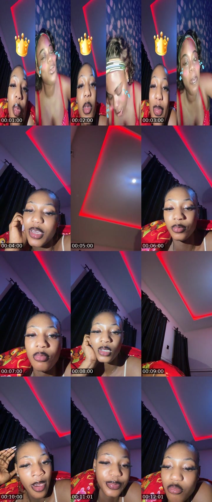Contact-sheet preview of Baddi🧚‍♀️'s BuzzCast recording