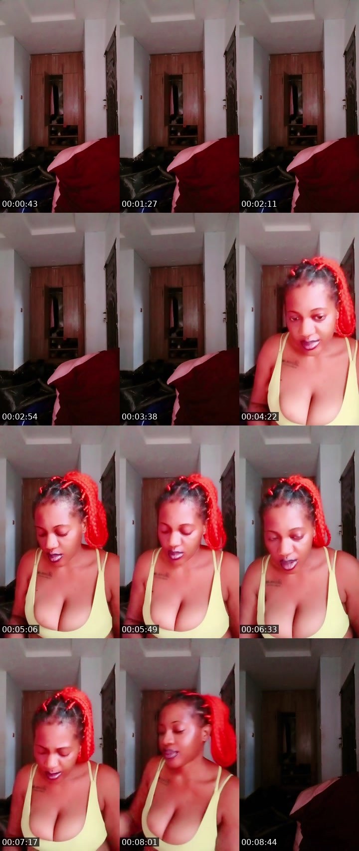 Contact-sheet preview of 👅FÌNÈ🔞ASHAWØ💨🌊's BuzzCast recording