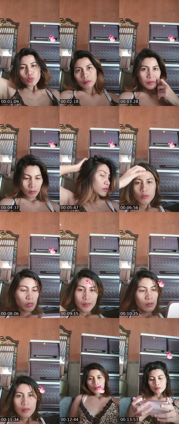 Contact-sheet preview of 👑 MEE_ U 😍😘's BuzzCast recording