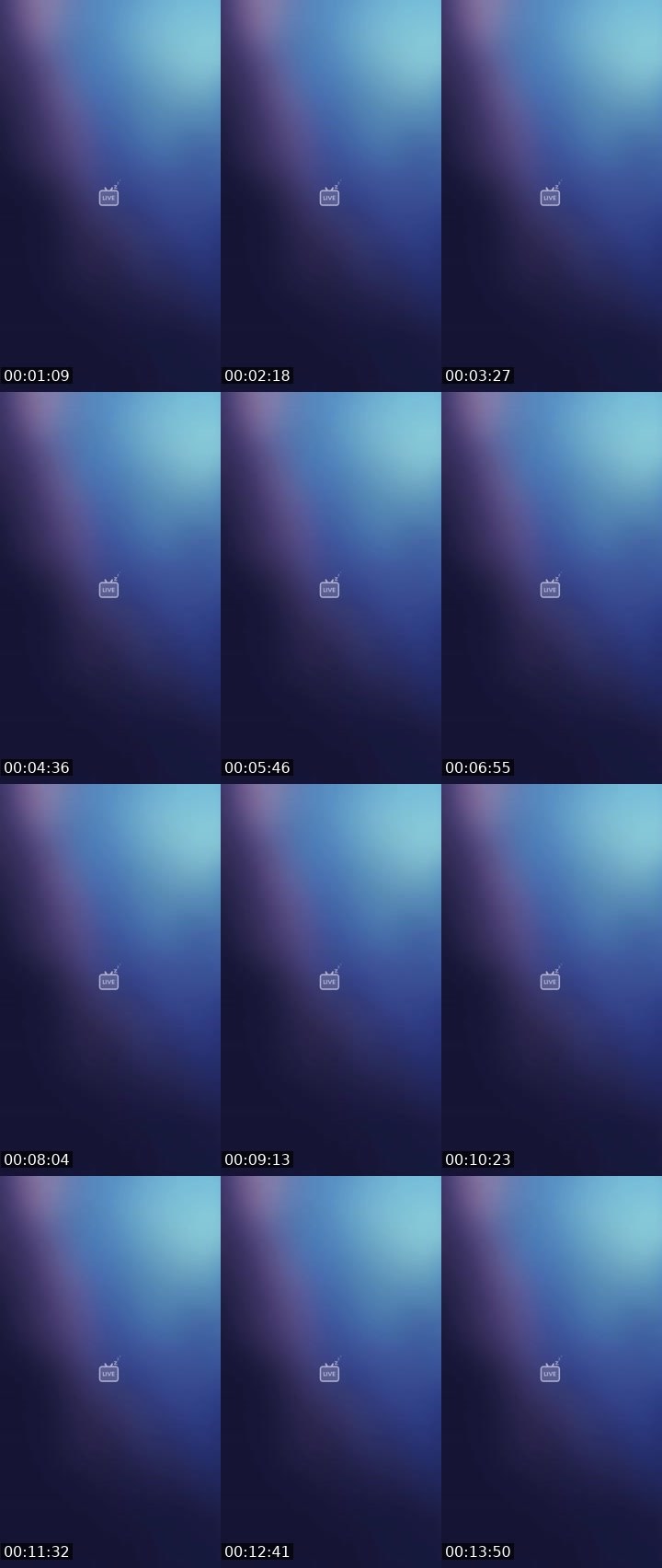 Contact-sheet preview of •Chiquita•'s BuzzCast recording