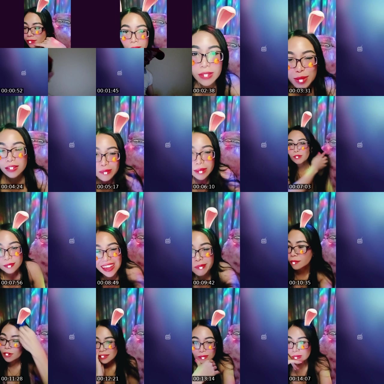 Contact-sheet preview of 28K🌎✨❤️𝐌𝐊🔥🌟🏆's BuzzCast recording