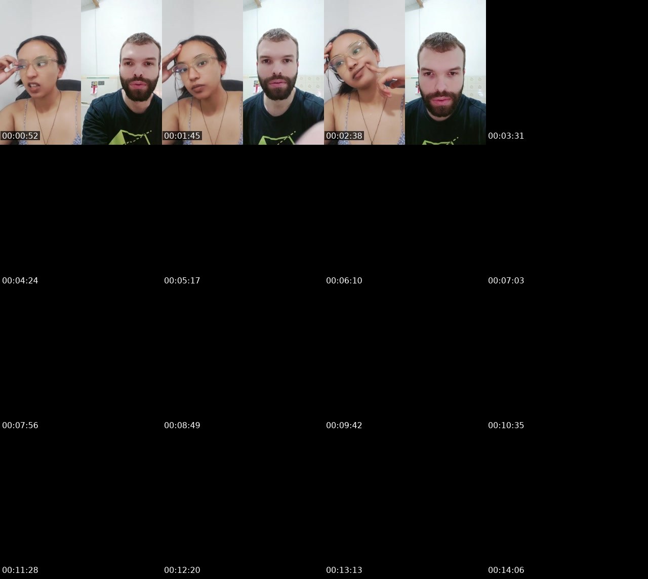 Contact-sheet preview of Boo thing's BuzzCast recording
