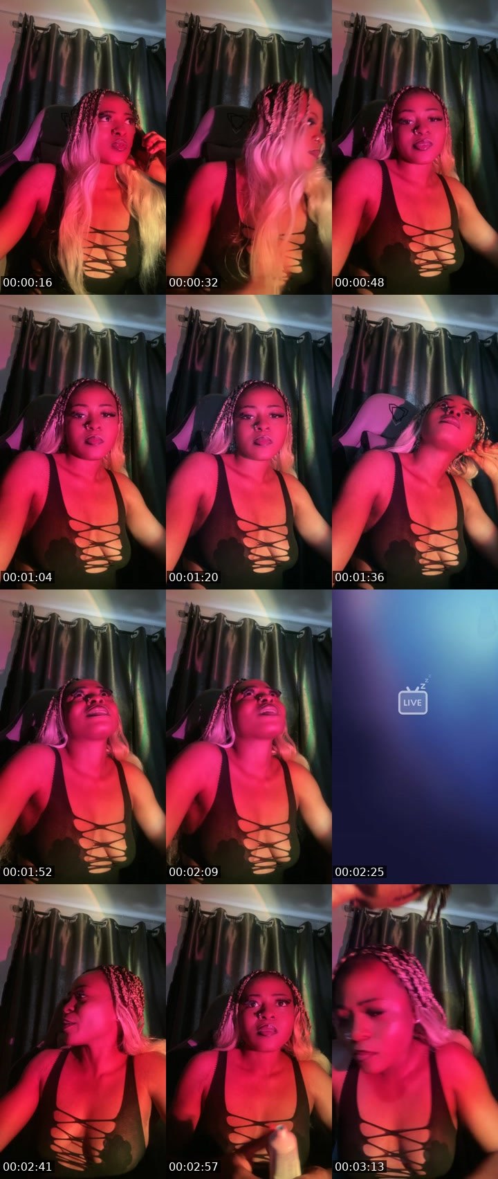 Contact-sheet preview of 113k REALONLYBLUES's BuzzCast recording