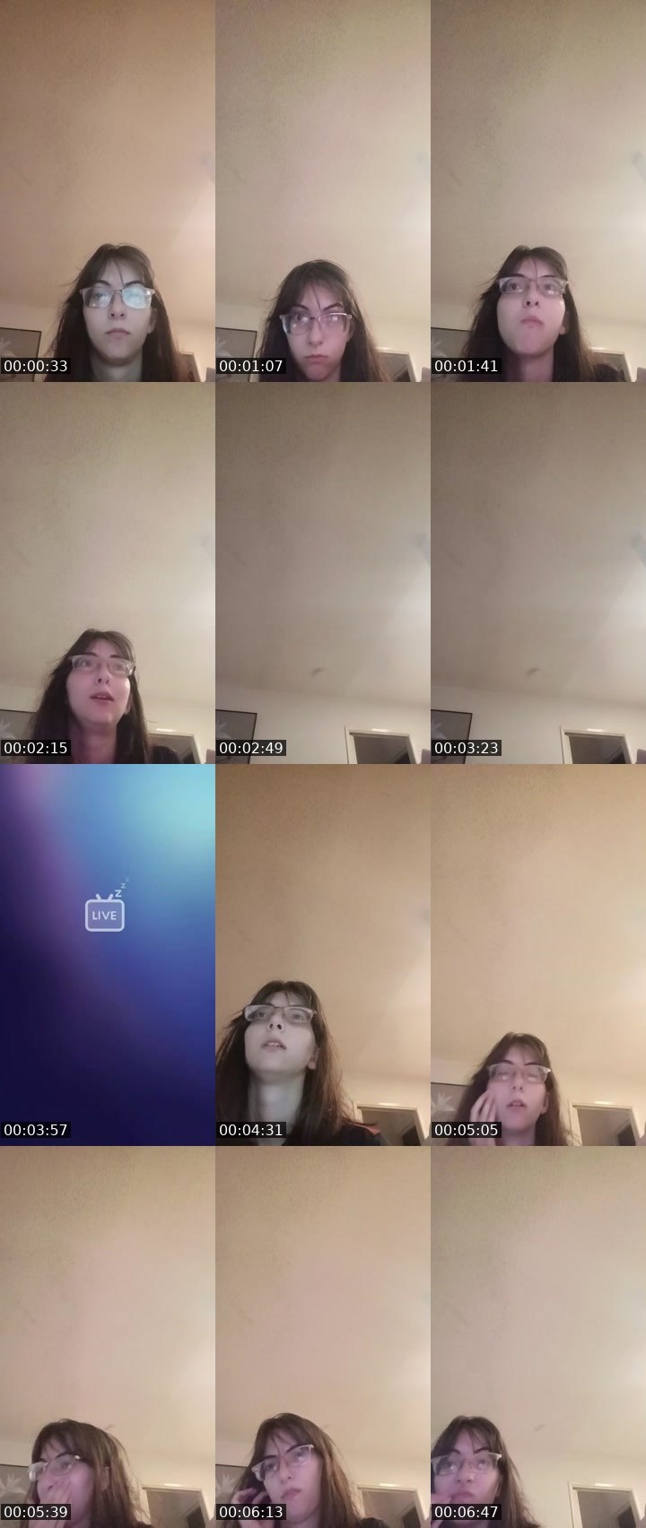 Contact-sheet preview of cassidy69's BuzzCast recording