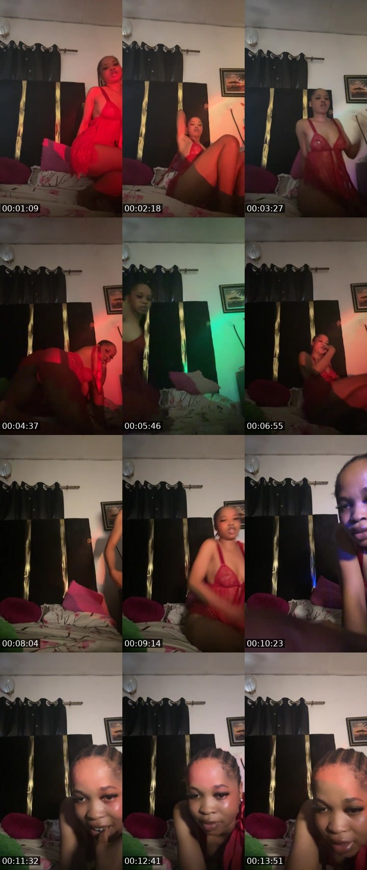 Contact-sheet preview of Zee Baby🫦's BuzzCast recording