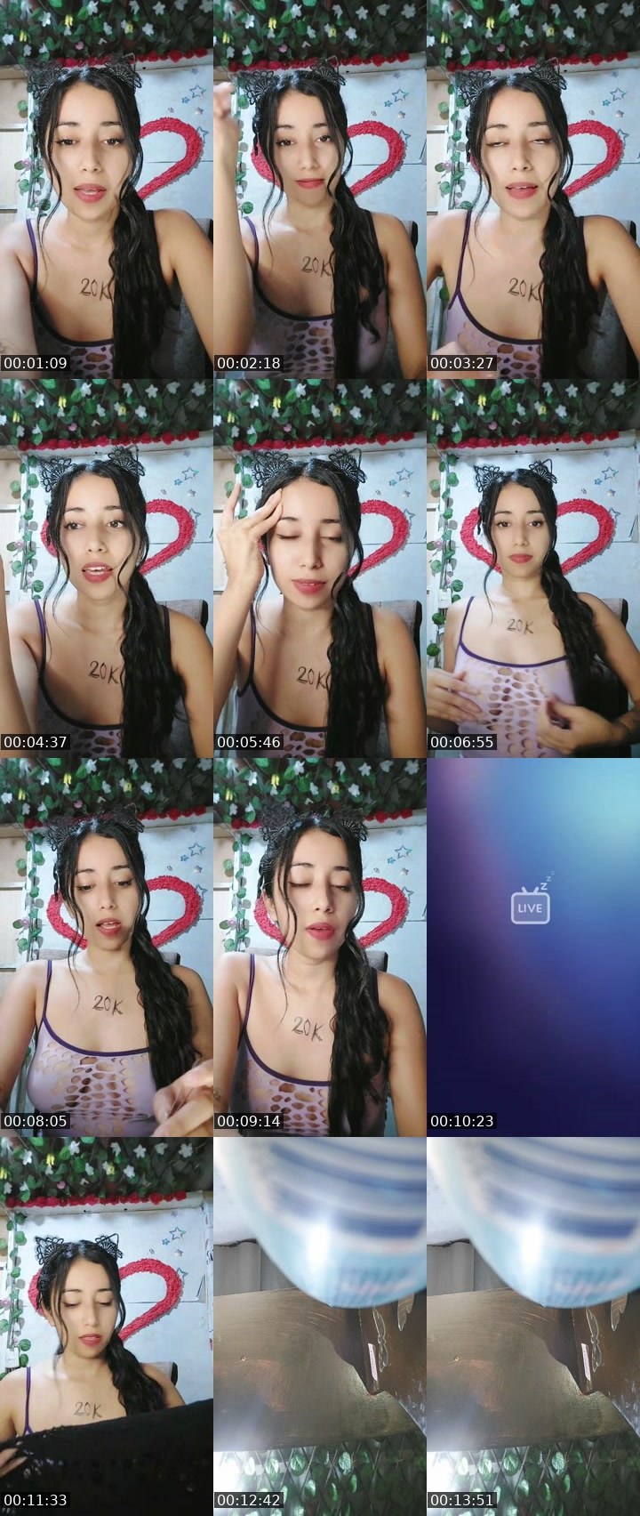 Contact-sheet preview of 𝒰༒Jacki 🦆's BuzzCast recording