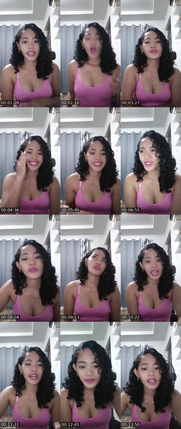 Contact-sheet preview of Queeny 👸🤪🥒's BuzzCast recording