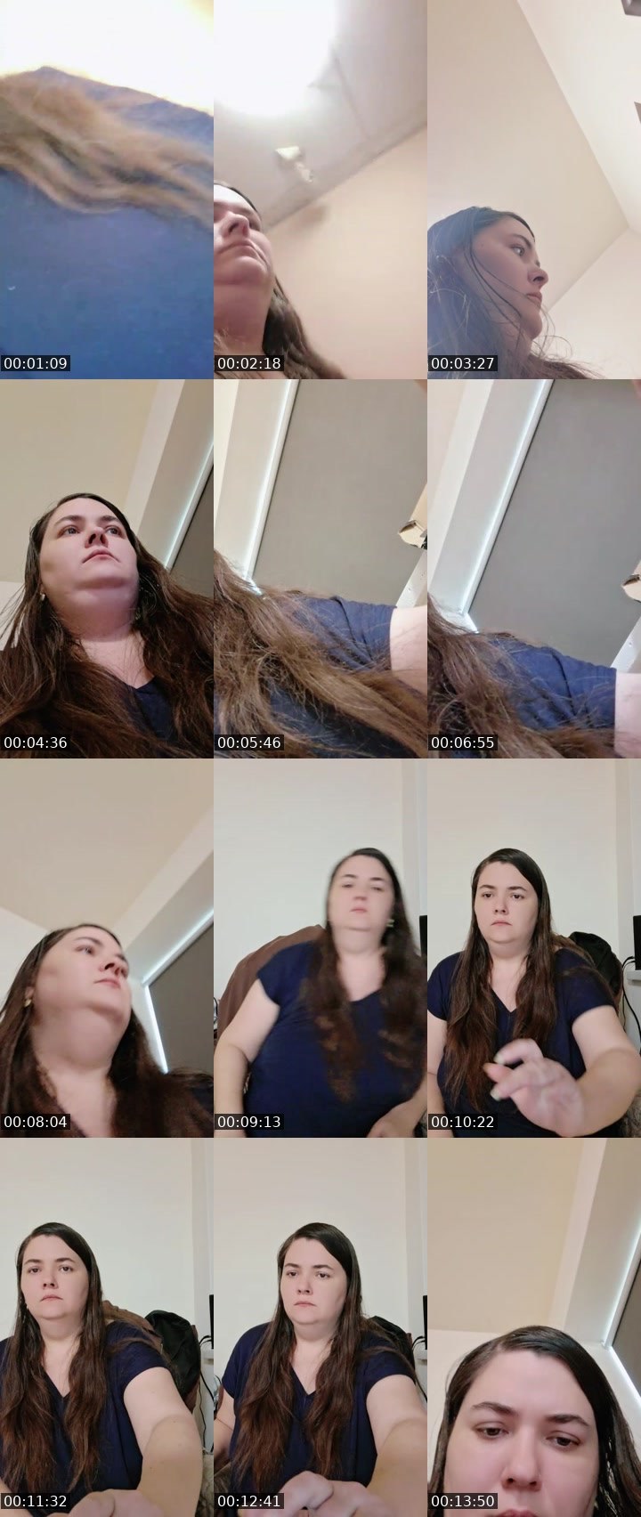 Contact-sheet preview of RichDevilGirl's BuzzCast recording