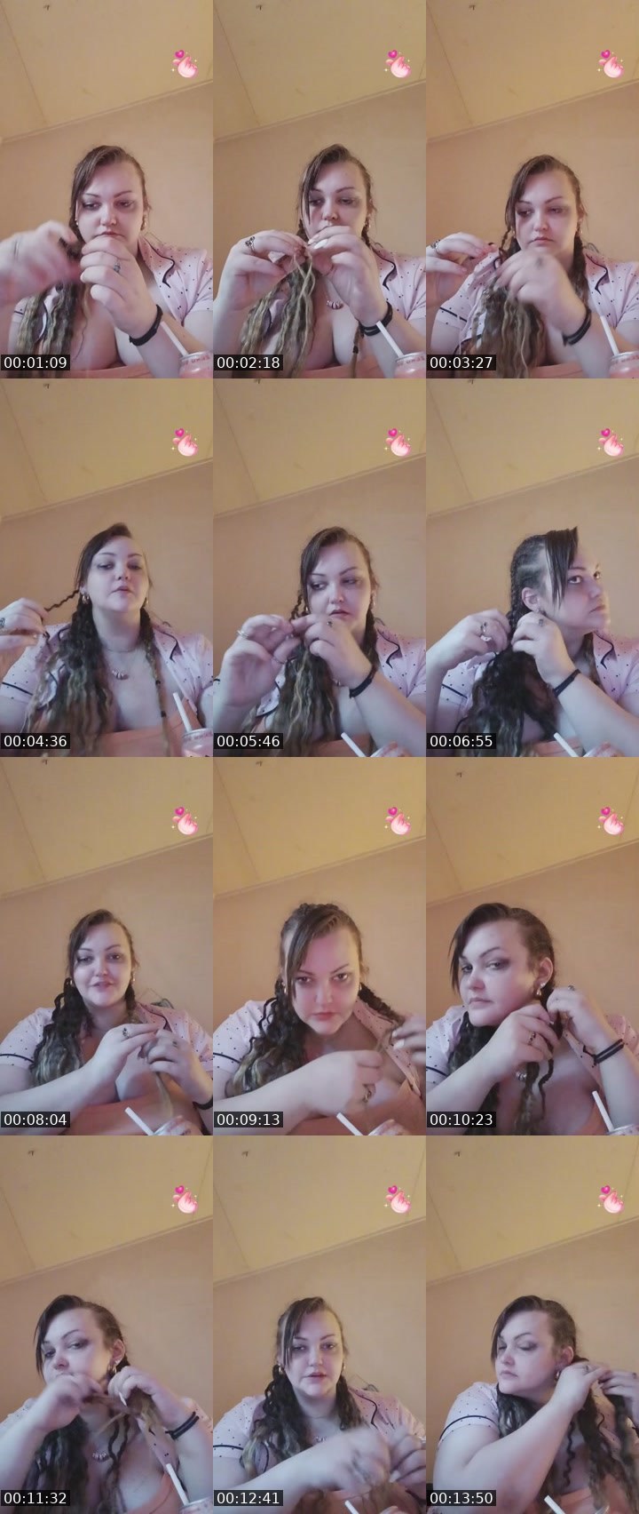 Contact-sheet preview of 🌸VenusNo1Hunnie🌸's BuzzCast recording