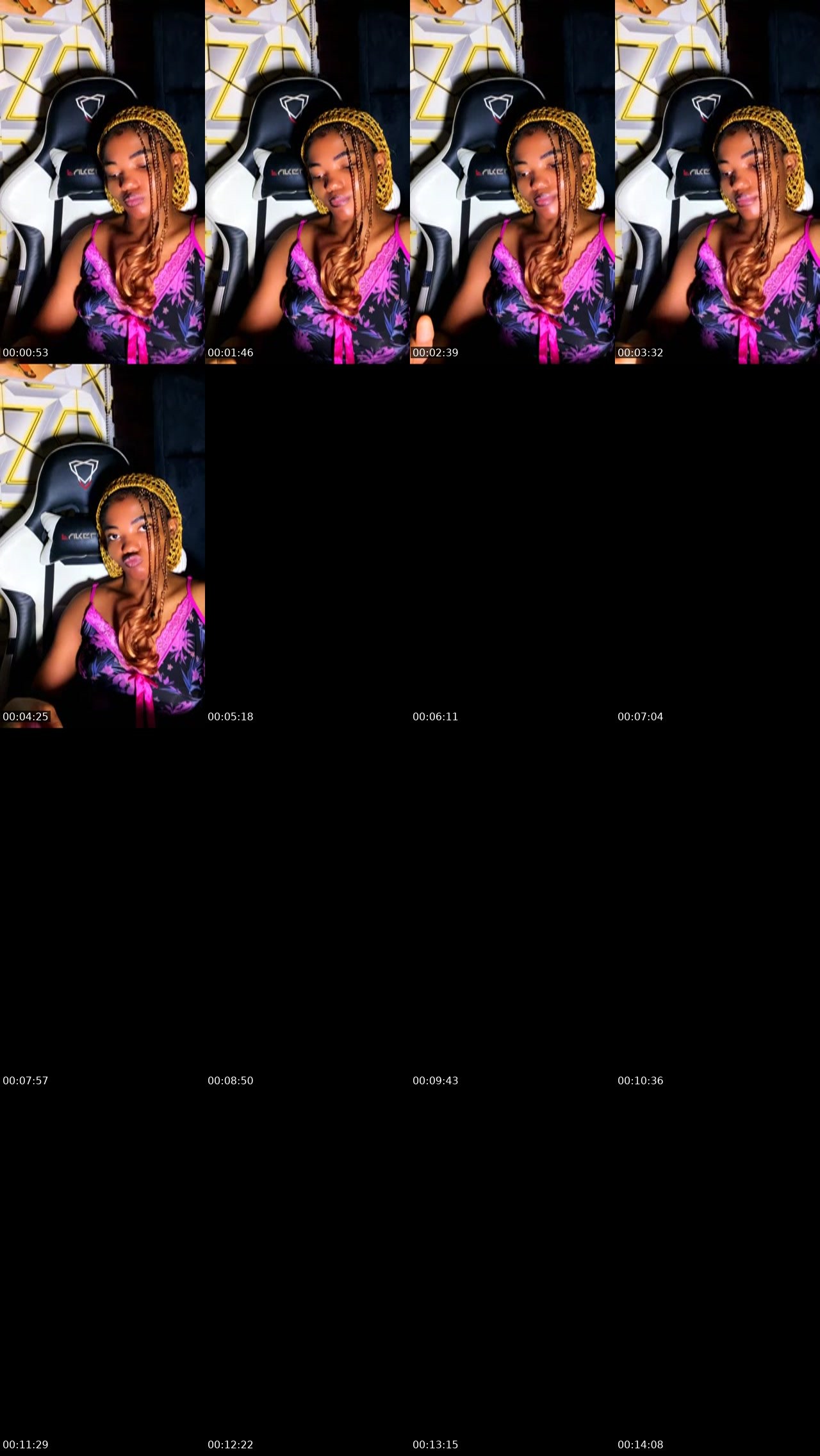 Contact-sheet preview of 👅Sᵉˣʸ𝕻𝖊𝖑𝖑a🐿️'s BuzzCast recording