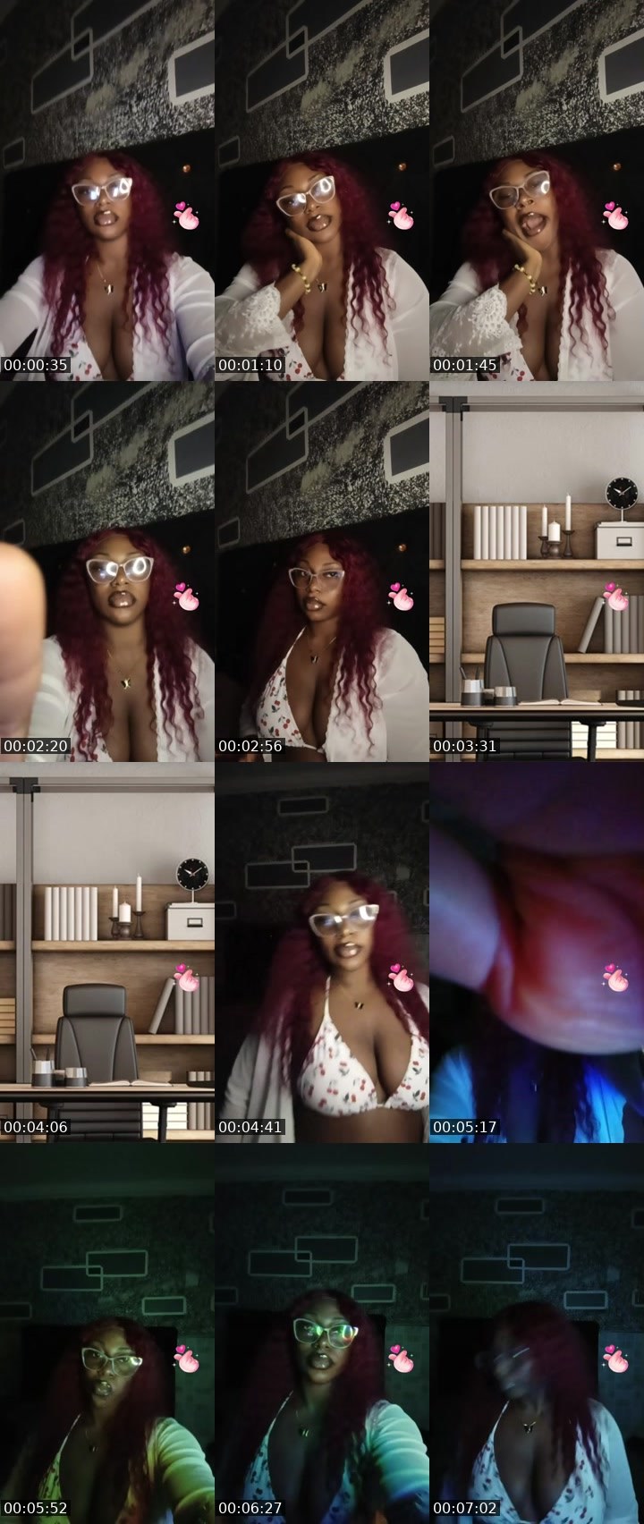 Contact-sheet preview of 100k𝔓𝔞𝔯𝔦𝔰🤍✨'s BuzzCast recording