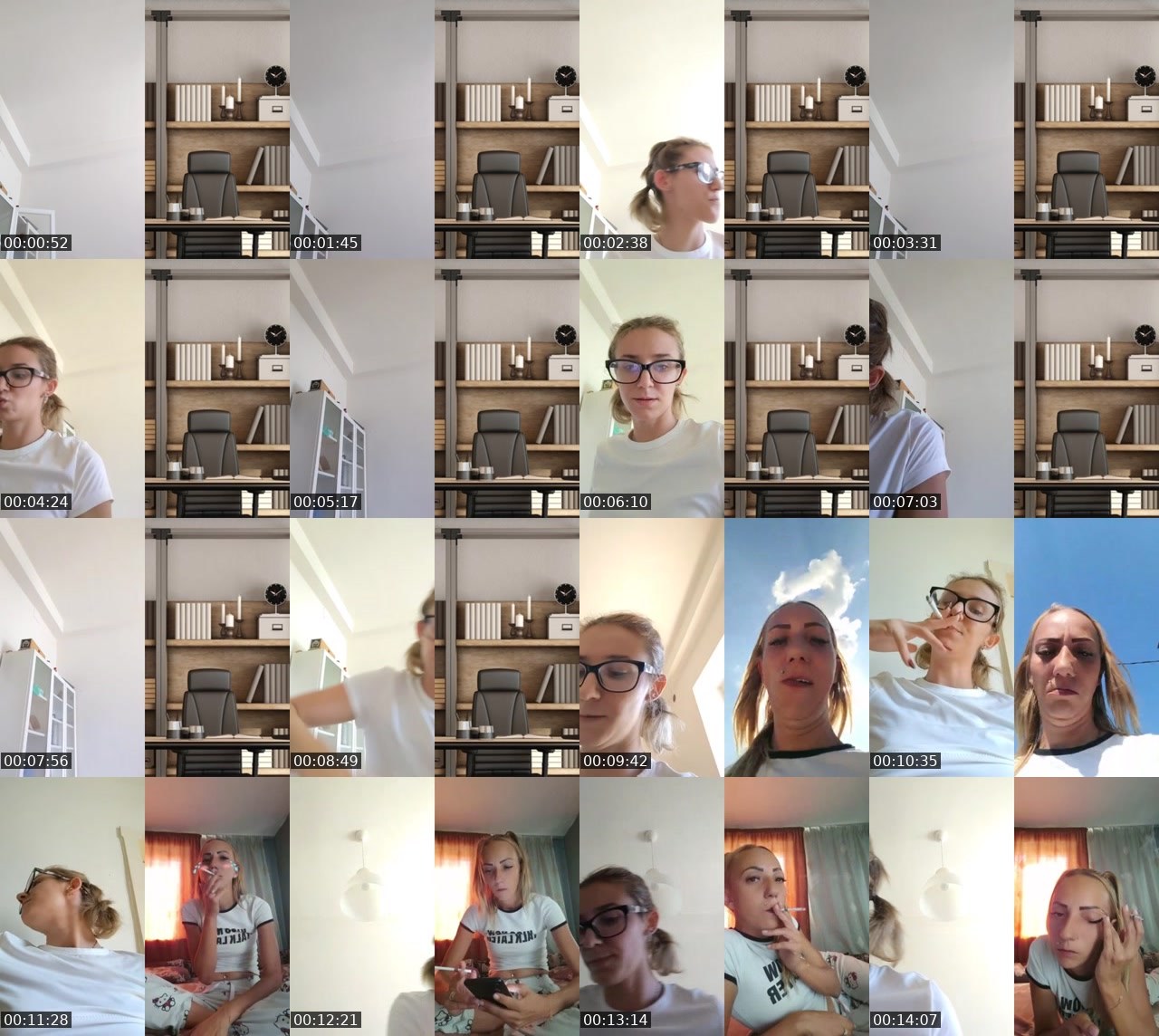 Contact-sheet preview of Harley Quinn ❤️‍🔥's BuzzCast recording