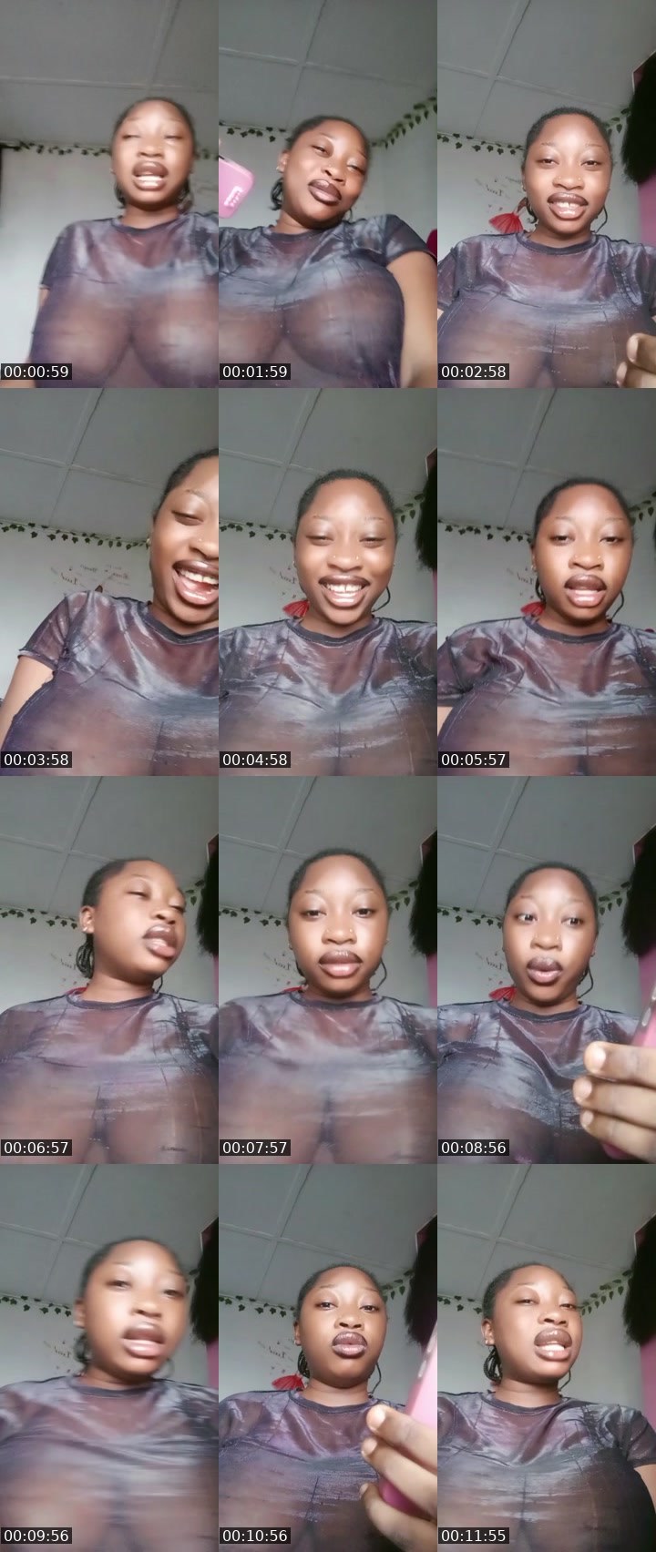Contact-sheet preview of 🔥 hot Ritaa 🥵's BuzzCast recording