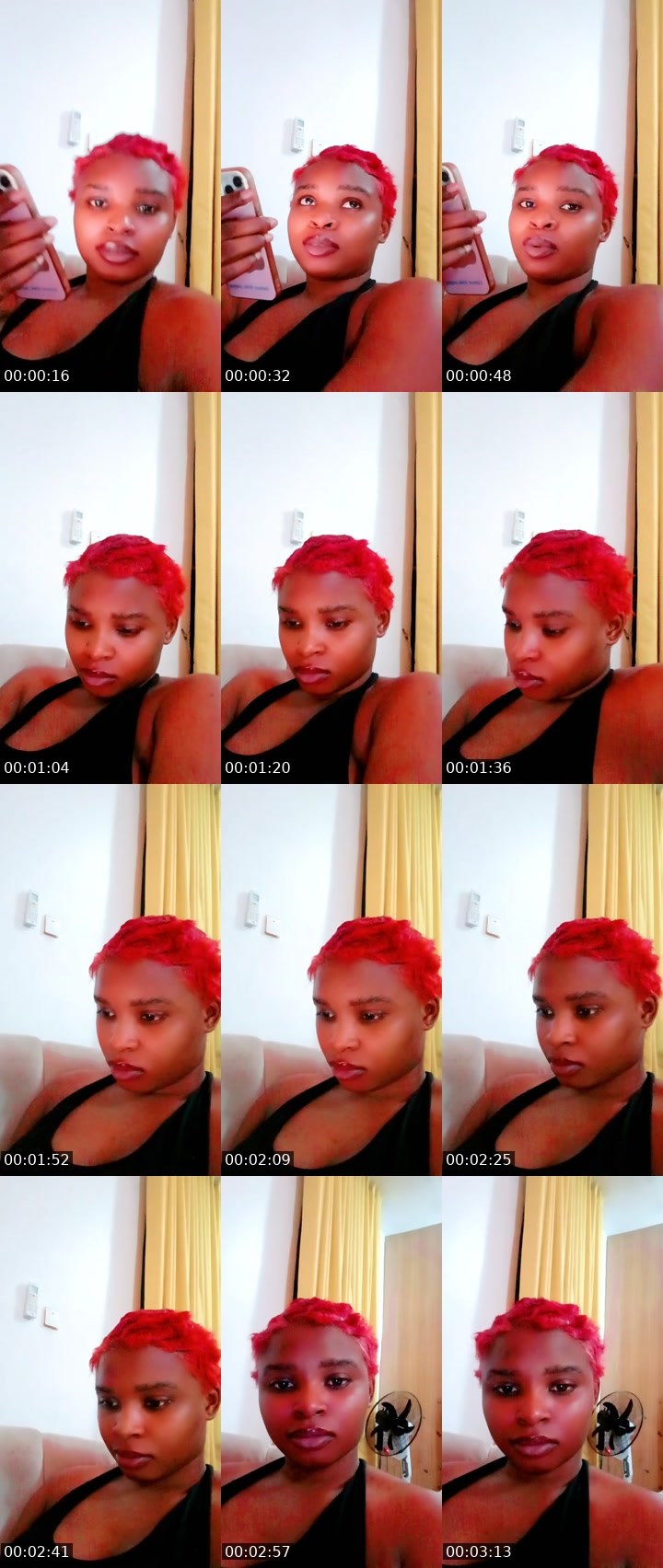 Contact-sheet preview of Almightybarbie🏆🏆's BuzzCast recording