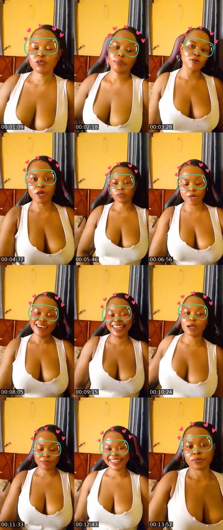 Contact-sheet preview of ❤️ŁƯŘƐQƯÎŊ💋's BuzzCast recording