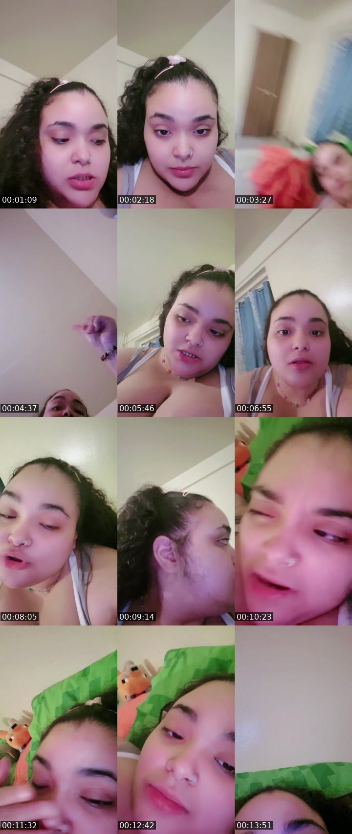 Contact-sheet preview of JULIEBABIE ♡'s BuzzCast recording